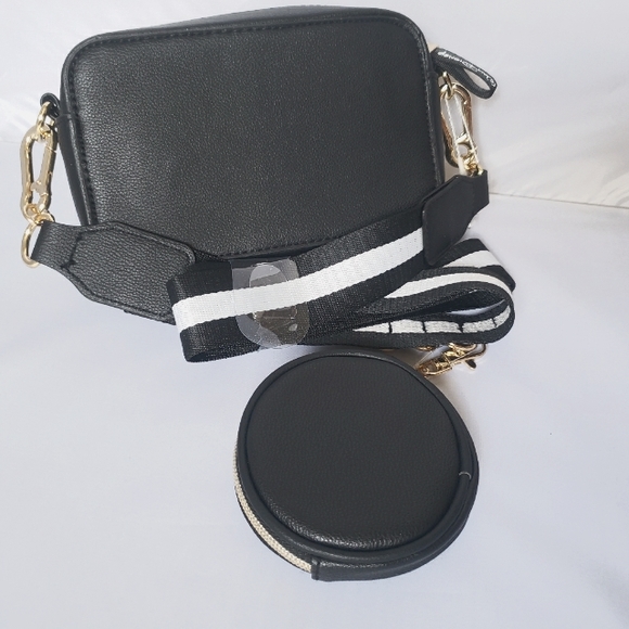 Disney Mickey Mouse Graffiti Crossbody Bag w/ Coin - Picture 5 of 7